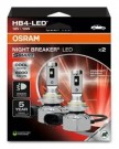 Osram NIGHT BREAKER LED SMART HB4. Maksimal lysstyrke. Slitesterk ytelse. Enkel montering. thumbnail