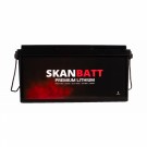 SKANBATT Premium Lithium - 24V 100Ah 100A BMS - 502x186x242mm - Bluetooth - 8 Års garanti thumbnail