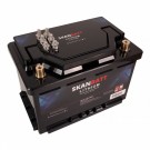 SKANBATT Lithium Batteri 12V 100Ah 100A BMS - Bluetooth - Bobil - 279x176x190mm - Small thumbnail