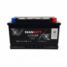 SKANBATT Lithium Start- og forbruksbatteri 12V 60Ah 900CA - Bluetooth. thumbnail