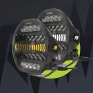 RAW CARBON fjernlys 9