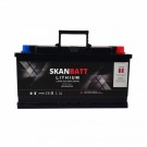 SKANBATT Lithium Start- og forbruksbatteri 12V 100Ah 1500CA - Bluetooth. thumbnail
