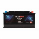 SKANBATT Lithium Batteri 12V 180Ah 150A BMS - Bluetooth - Bobil - 355x176x190mm thumbnail