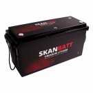 SKANBATT Premium Lithium - 24V 100Ah 100A BMS - 502x186x242mm - Bluetooth - 8 Års garanti thumbnail