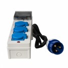 HYUNDAI Adapter 1-Fas 32A til 3x16A Schuko thumbnail