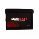 SKANBATT Premium Lithium - 12V 280Ah 200A BMS - 384x204x268mm - Bluetooth - Heat - 8 Års garanti thumbnail