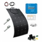 SKANBATT 146x54 - 160W Flexipanel komplett kit med VICTRON BT MPPT. thumbnail