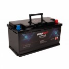SKANBATT Lithium Batteri 12V 180Ah 150A BMS - Bluetooth - Bobil - 355x176x190mm thumbnail