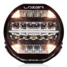 Lazer Sentinel 9 Midnight LED fjernlys. sort. 9520 Lumen, Med posisjonslys. thumbnail