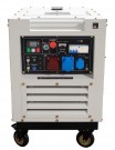 HYUNDAI DHY11000SEi-T Diesel Inverter Strømaggregat 8000W - Elektrisk start - 400V/230V - ATS thumbnail