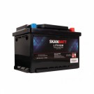 SKANBATT Lithium Batteri 12V 100Ah 100A BMS - Bluetooth - Bobil - 279x176x190mm - Small thumbnail
