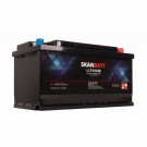 SKANBATT Lithium Batteri 12V 180Ah 150A BMS - Bluetooth - Bobil - 355x176x190mm thumbnail