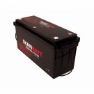 SKANBATT Premium Lithium - 12V 200Ah 200A BMS - 502x187x242mm - Bluetooth - Heat - 8 Års garanti thumbnail