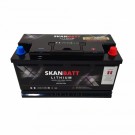 SKANBATT Lithium Start- og forbruksbatteri 12V 100Ah 1500CA - Bluetooth. thumbnail