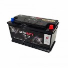 SKANBATT Lithium Start- og forbruksbatteri 12V 100Ah 1500CA - Bluetooth. thumbnail