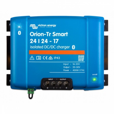 VICTRON Orion TR Smart DC-DC Lader 24-24V 17A (Galvanisk isolert).
