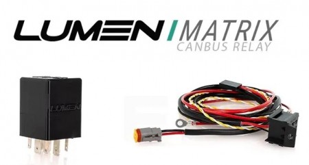 Lumen Styrestrømsgiver Matrix. Med 2x Deutsch Kontakter. Unik styrestrømsgiver. Kompatibel med matrix Enkel installasjon