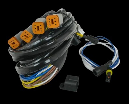 OZZ Kabelsett m. 4 stk DT 6-pin universal digital/analog tilkobling