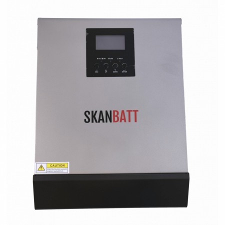 SKANBATT Hybrid inverter 24V 1000VA (2000VA) MPPT 25A.