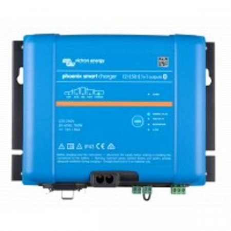Victron Phoenix Smart IP43 Batterilader 12V 50A 1+1 kanaler.