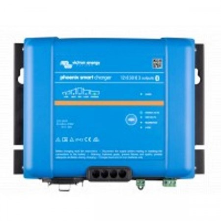 Victron Phoenix Smart IP43 Batterilader 24V 16A 3-kanaler.