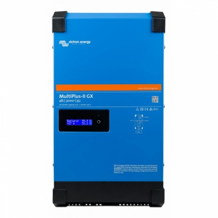 VICTRON Multiplus-II GX 48/5000/70-50 kombi inverter og lader.