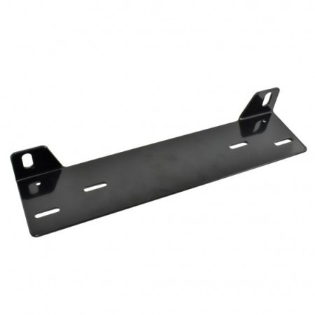 Ekstralysfeste skiltplate med 2 fester.