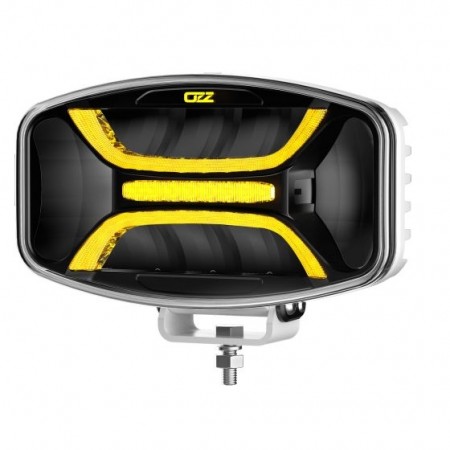 OZZ XO1 P LED fjernlys med varsellys 8160 lumen hvitt hus. 