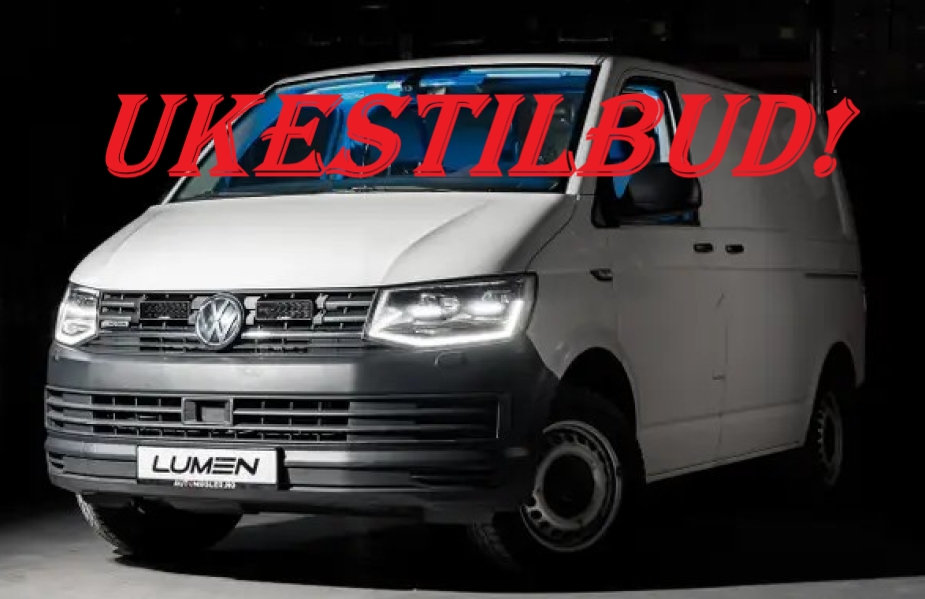 Lumen Grillkit er designet for å integreres naturlig i fronten på VW T6 Startline. Gi din bil et kraftig oppgradert lysbilde. 