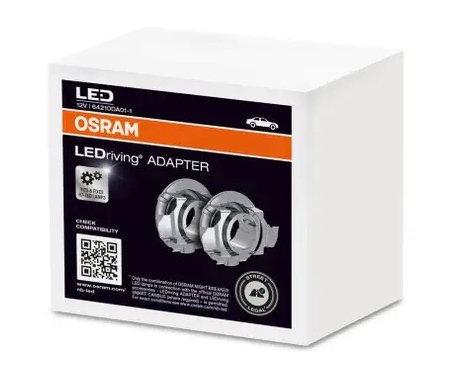 Osram LEDriving adapter er pæresokkel for montering av Osram sine LED-pærer. Blant annet Osram Night Breaker LED-kit.